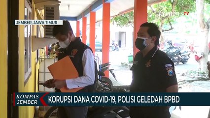 Selidiki Dugaan Korupsi Dana Covid-19, Polisi Geledah Kantor BPBD