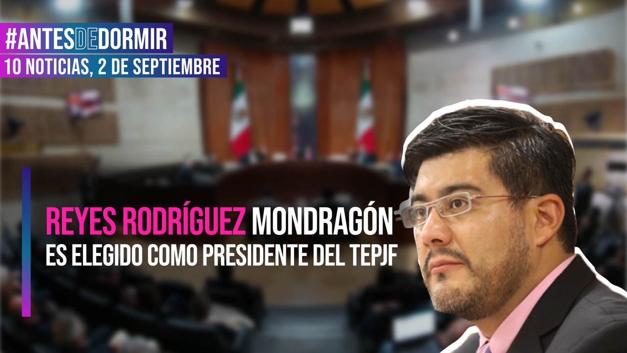 Reyes Rodríguez Mondragón es elegido como presidente del TEPJF