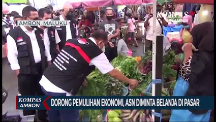 Dorong Pemulihan Ekonomi, ASN Diminta Belanja Di Pasar