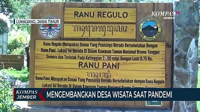 Kembangkan Desa Wisata saat Pandemi, Desa Ranupani Lumajang Jadi yang Terbaik
