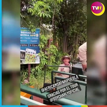 Mauricio Ochmann se va de safari con su hija y su novia, Paulina Burrola