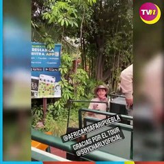 Mauricio Ochmann se va de safari con su hija y su novia, Paulina Burrola