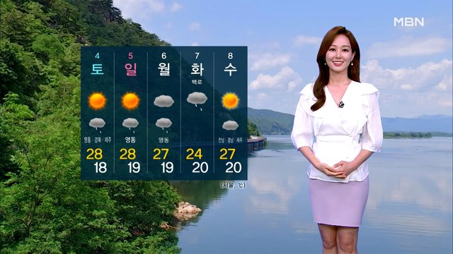 [굿모닝MBN 날씨] 주말까지 일교차 큰 가을 하늘…남부·제주 비