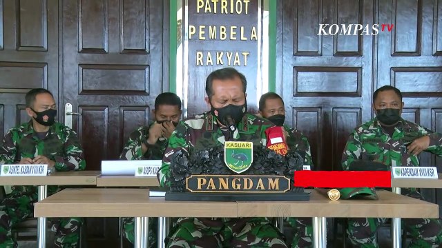 Gebrak Meja! Penjelasan Lengkap Pangdam Kasuari Soal 4 Prajurit TNI Diserang KKB Papua