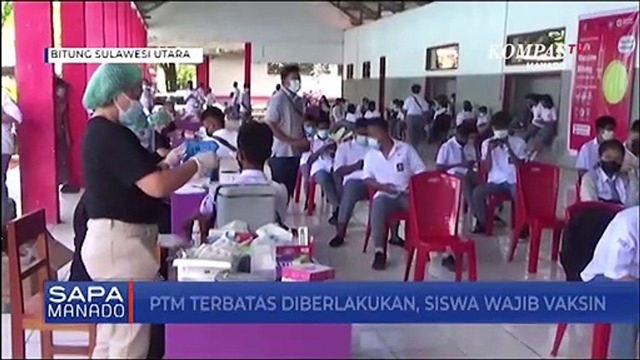 PTM Terbatas Diberlakukan, Siswa Wajib Vaksin