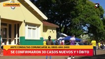 Se confirmaron 30 casos nuevos y 1 óbito