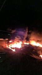 Incêndio iniciado em indústria de embalagens em Xaxim se espalha e dura por mais de 6h