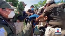Una jornada más de persecución de migrantes en  Chiapas