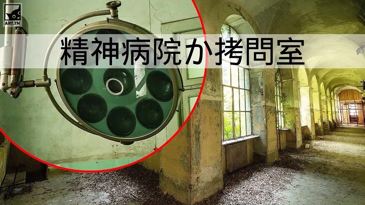 精神病院または拷問室：悪寒を与える6つの亡命