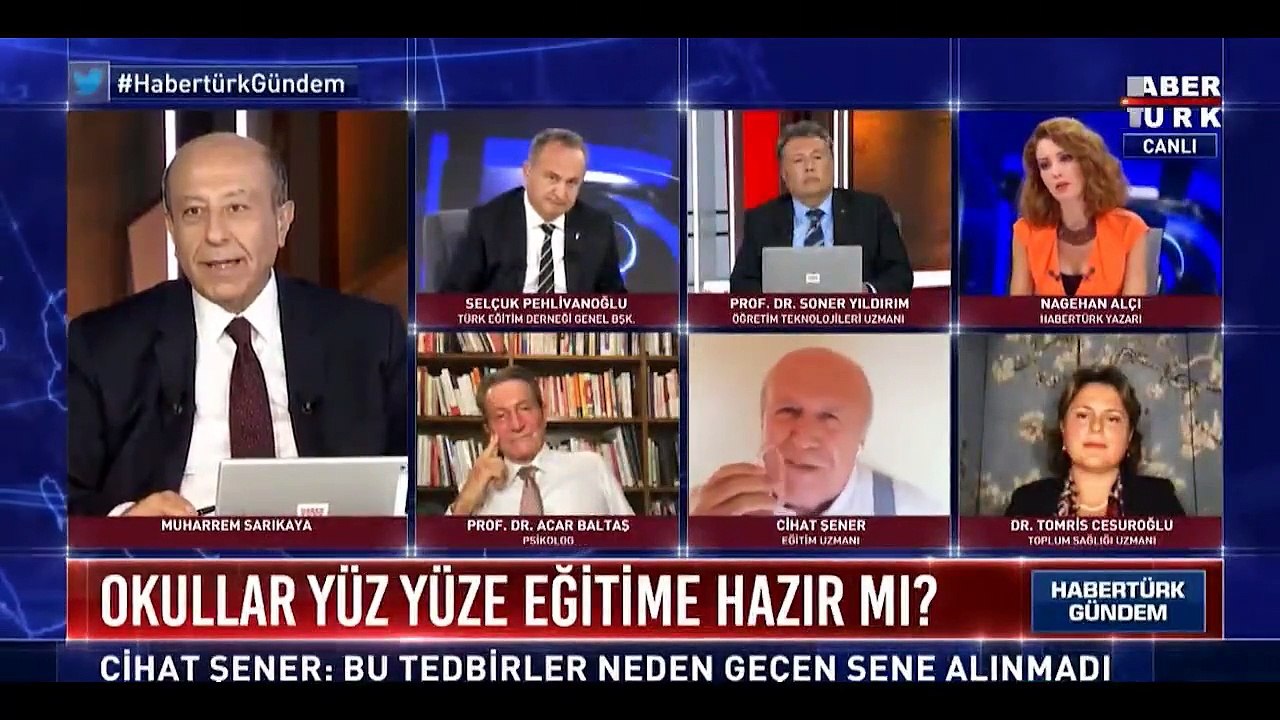 Eğitim Uzmanı Cihat Şener ile Nagehan Alçı arasında canlı yayında gerilim; "Beni yayından alınız"