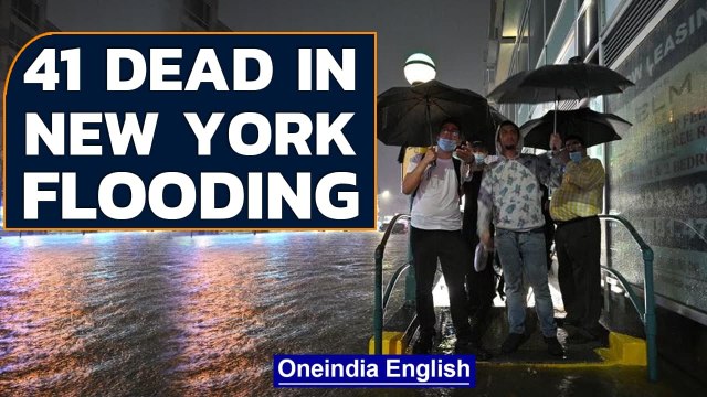 New York floods: 41 dead; Subways, stadium deluged as Ida wreaks havoc | Oneindia News