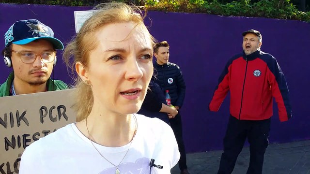 02.09.2021 Warszawa przeciw covidowemu faszyzmowi . Film Jan Bodakowski