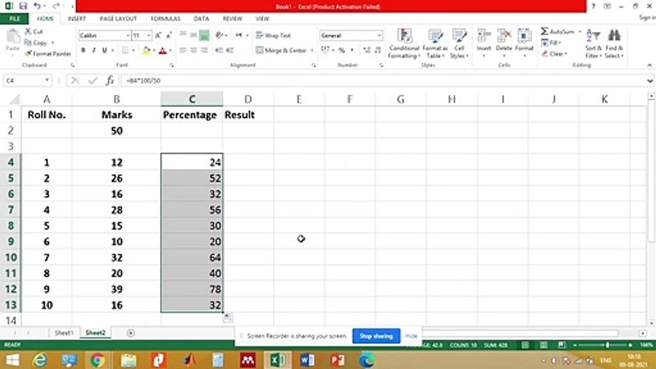 If Statement in Excel in Hindi