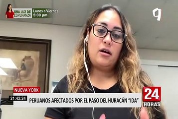 Peruanos en Nueva York sufren estragos tras el huracán Ida