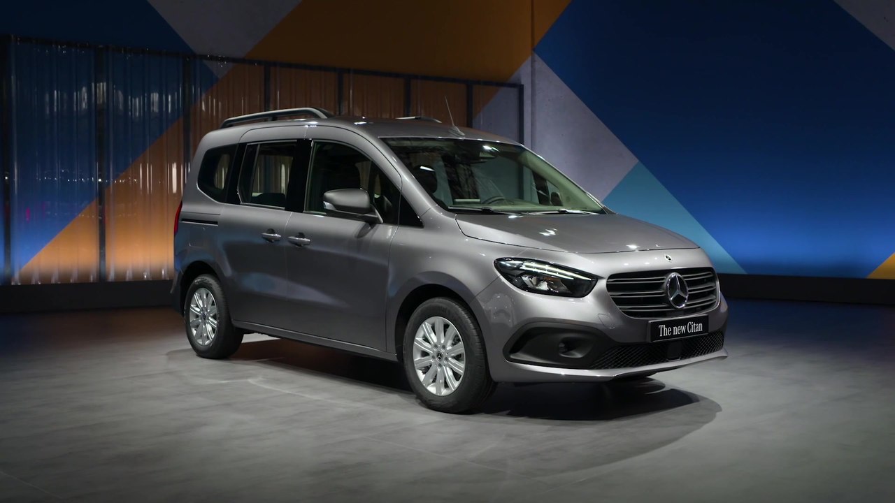 Der neue Mercedes-Benz Citan - Mit sportlich-sinnlicher Formensprache - das Exterieurdesign