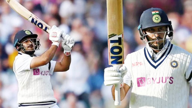 Shardul Thakur surpasses Virender Sehwag to slam second-fastest Test fifty for India #ShardulThakur