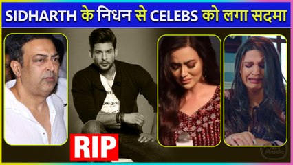 Celebs Pay Tribute To Sidharth Shukla