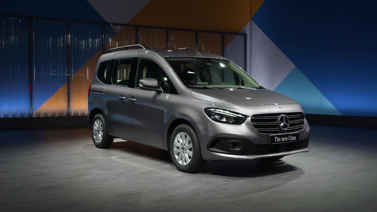 The new Mercedes-Benz CITAN Tourer Prototype Design in Chromite grey