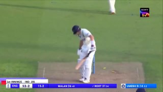 Joe Root Clean Bowled By Umesh Yadav 4th test