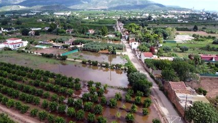 Espagne : importants dégâts après des pluies diluviennes