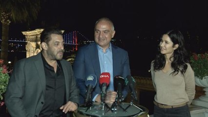 Son dakika gündem: BAKAN ERSOY, BOLLYWOOD SİNEMASININ YILDIZLARINI ÇIRAĞAN SARAYI'NDA KONUK ETTİ