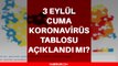 Bugünkü vaka sayısı açıklandı mı? 3 Eylül Cuma 2021 koronavirüs tablosu yayınlandı mı? Türkiye'de bugün kaç kişi öldü? Corona tablosu açıklandı mı?