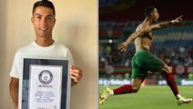 Tarihin her sayfasında artık o var! Ronaldo, İrlanda'ya attığı gollerle Guinnes Rekorlar Kitabı'na girdi