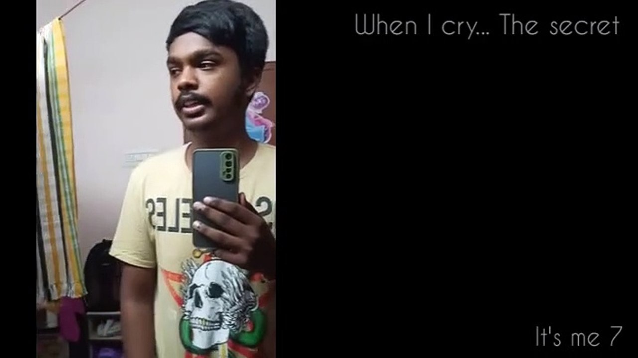 When you cry...