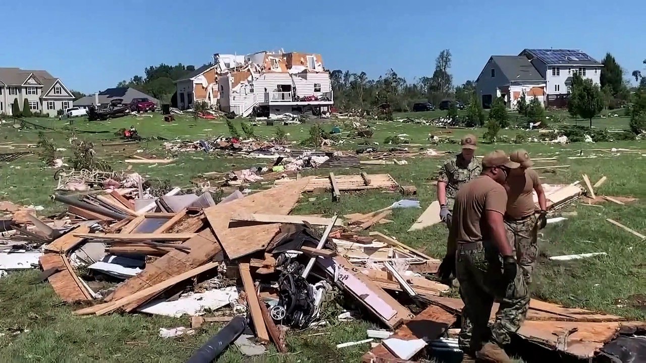 Joe Biden nach Unwetter im Nordosten: 'Die Klimakrise ist da'