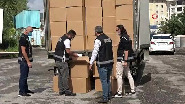 TEM Otoyolunda operasyon: 25 milyon 500 bin adet gümrük kaçağı 'makaron' ele geçirildi