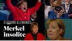 Angela Merkel en huit séquences vidéos mémorables