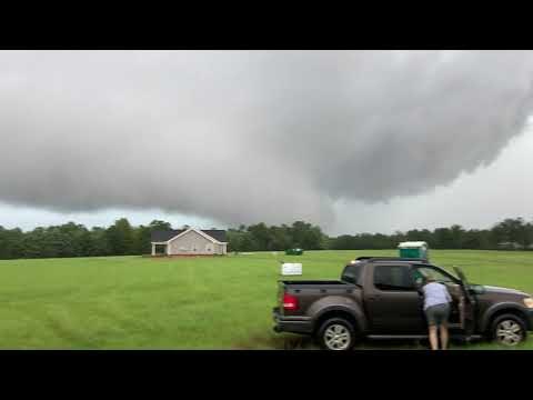 Tornado Touches Down Over Chipley