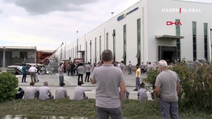 İstanbul Bakırköy'de fabrikada yangın