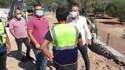 Ünlü iş adamının korumaları belinde silahla şantiye bastı