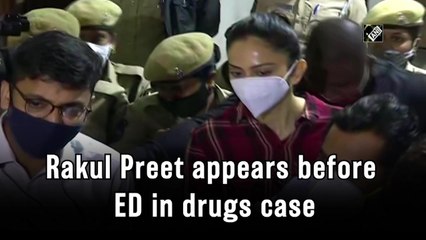 Rakul Preet appears before ED in drugs case