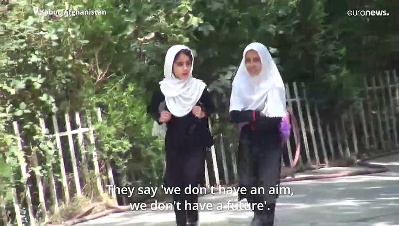 Afghan girls feel 'hopeless' about their education under Taliban rule
