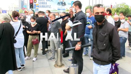 Tasarruf finansman şirketleri mağdurlarından TMSF önünde eylem