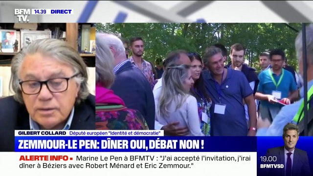 Pour Gilbert Collard, Éric Zemmour ferait un extraordinaire Premier ministre