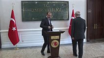 Son dakika haberleri: Ticaret Bakanı Mehmet Muş, İzmir Valiliğini ziyaret etti