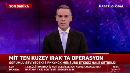 MİT'ten Kuzey Irak'ta operasyon! Sorumlu seviyedeki 3 PKK'lı terörist etkisiz
