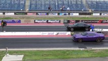 Pertarungan Mobil Monster Cars - Dodge Demon vs Redeye Hellcat - drag racing of modern muscle cars