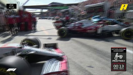 ازدحام كبير قبل استئناف التجارب الحرة الثانية