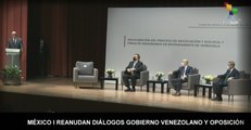 Agenda Abierta 03-09: Gobierno venezolano y oposición reanudan proceso de diálogo