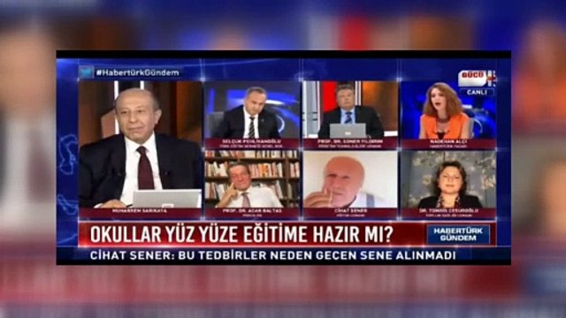 Cihat Şener ile Nagehan Alçı arasın 'yüz yüze' eğitim tartışması!