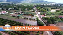 Heavy floods on Spain's eastern coast damage homes and businesses