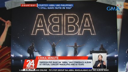 Here they go again - ABBA reunite for first new album in 40 years | 24 Oras