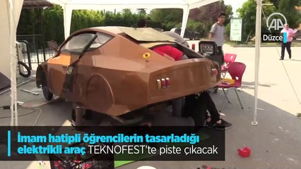 İmam hatipli öğrenciler TEKNOFEST'te iddialı