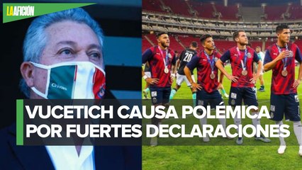 Crisis en Chivas_ Vucetich ve como desventaja jugar _con puros mexicanos_