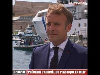 Macron  : "Les premiers à ne plus avoir de plastique autour de nos fruits et légumes le 1er janvier"