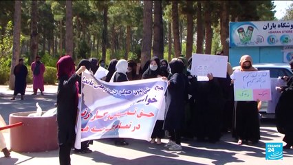 Afghan women rally for rights in western region